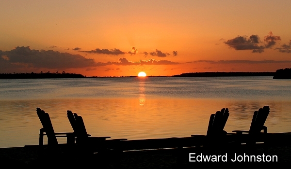 A Beautiful Sunset at Abaco Lodge,  
Abaco Bahamas