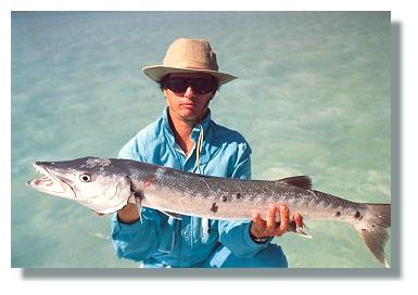 Capt. Johnston at Andros Island Bonefish Club