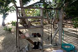 Wash down rack for Bair's Lodge