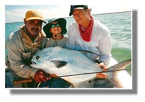 Capt. Johnston, Aaron, & Guide