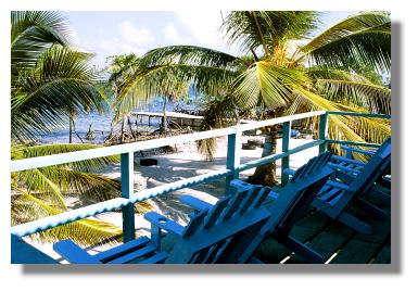 Blue Horizon Lodge relaxing patio