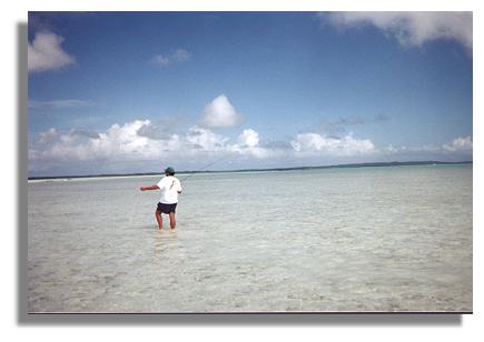 Flats Fishing at Cape Santa Maria Beach Resort