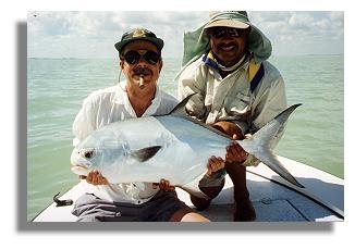 Phil Clarke with a nice permit