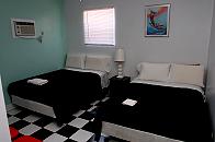 Typical Bedroom at Mars Bay Bonefish Lodge
