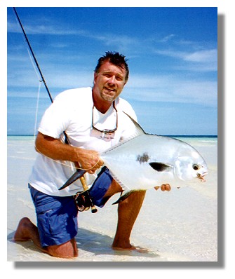 Greg with a permit