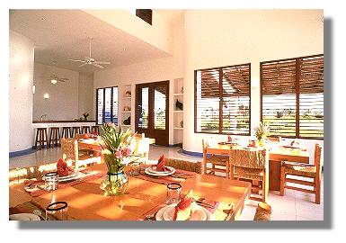 Playa Blanca's Dining Area