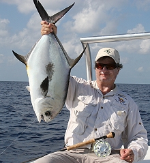 Turneffe Island Lodge - Edward with permit 101